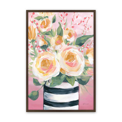[Color:Brown], Picture of art in a Brown frame