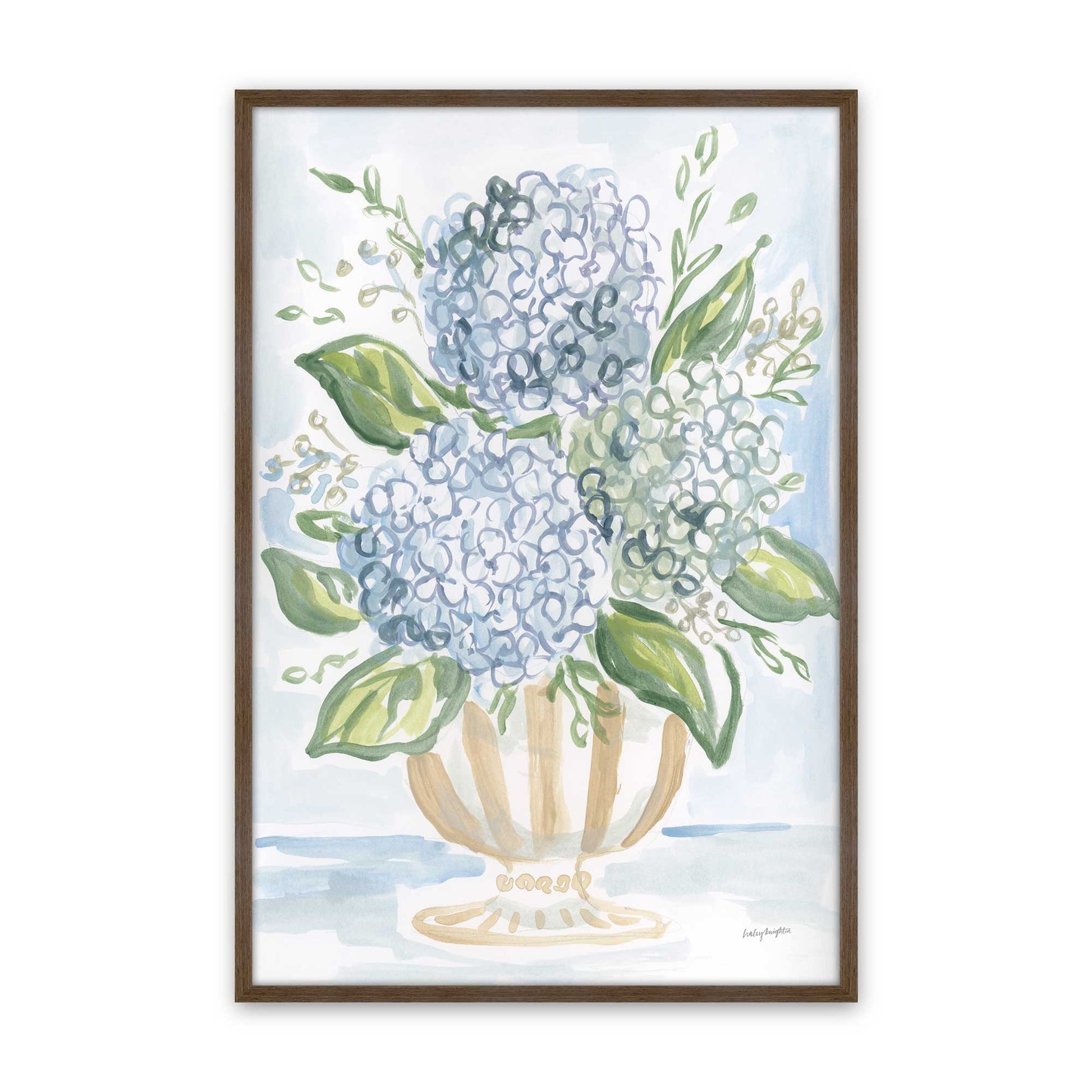 [Color:Walnut], Picture of art in a Walnut frame