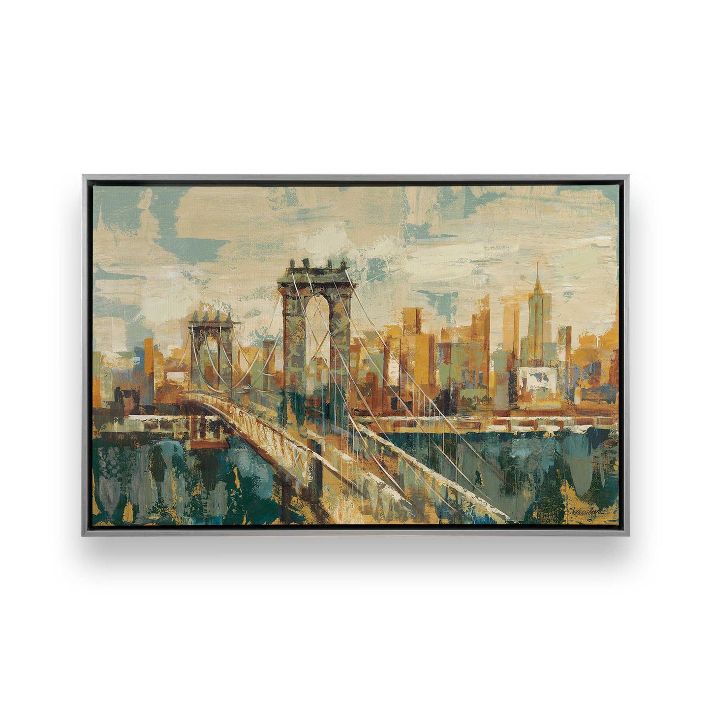 [Color:Polished Chrome], Picture of art in a Polished Chrome frame