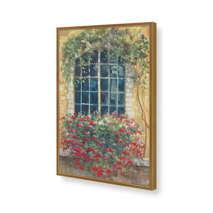 [Color:Polished Gold], Picture of art in a Polished Gold frame of the corner