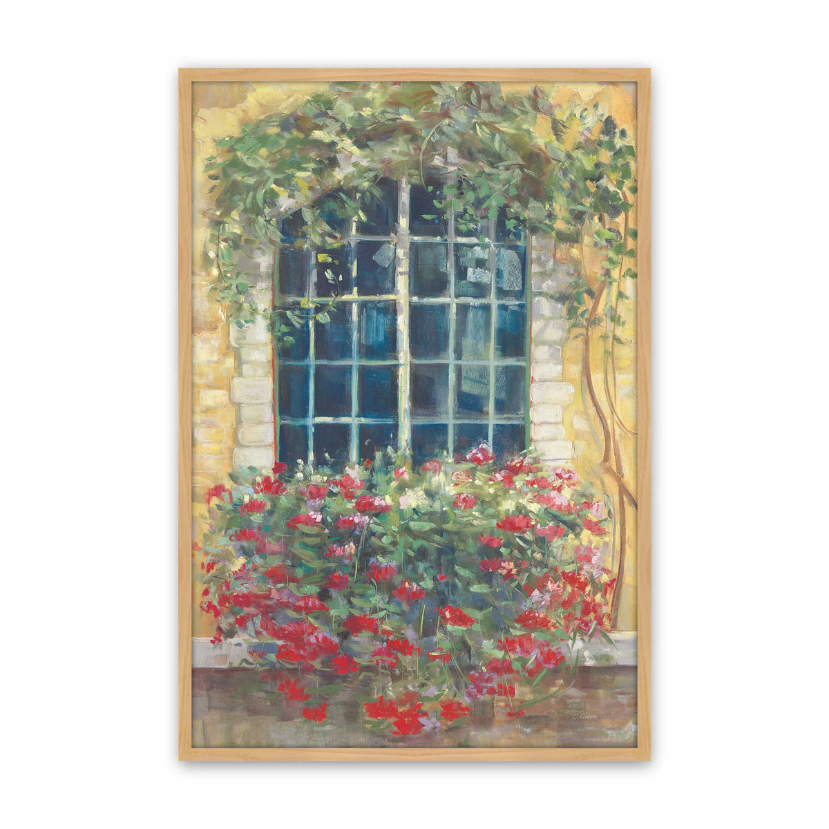 [Color:American Maple], Picture of art in a American Maple frame