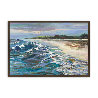 [Color:Belvinder Brown], Picture of art in a Belvinder Brown frame