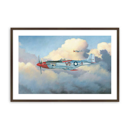 [Color:Belvinder Brown], Picture of art in a Belvinder Brown frame