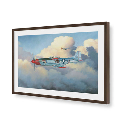 [Color:Belvinder Brown], Picture of art in a Belvinder Brown frame of the corner