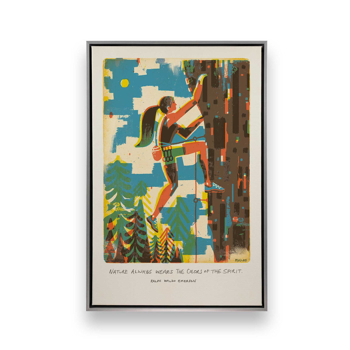 Take the Long Way, Set of 4 Canvas Prints
