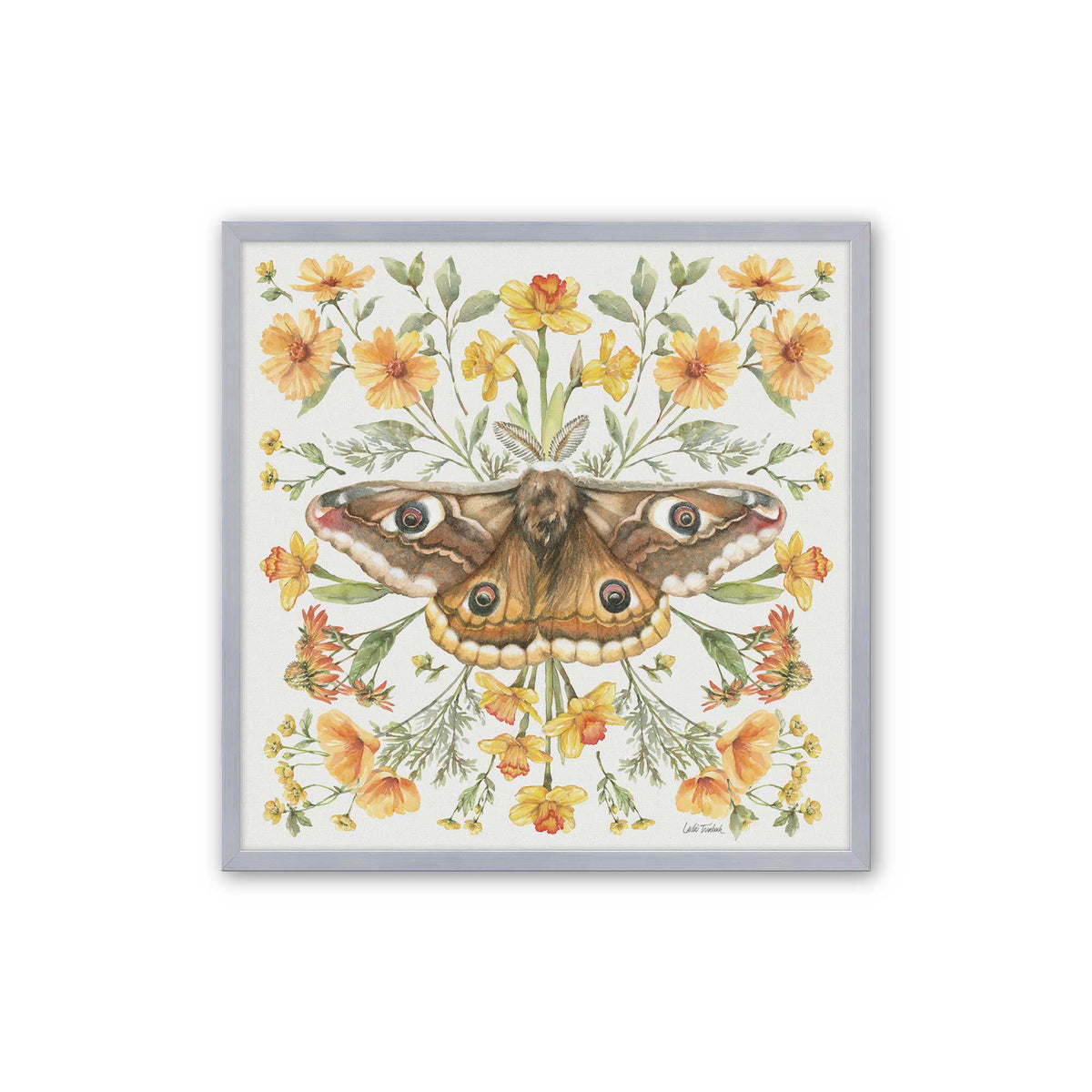 [Color:Polished Chrome], Picture of art in a Polished Chrome frame