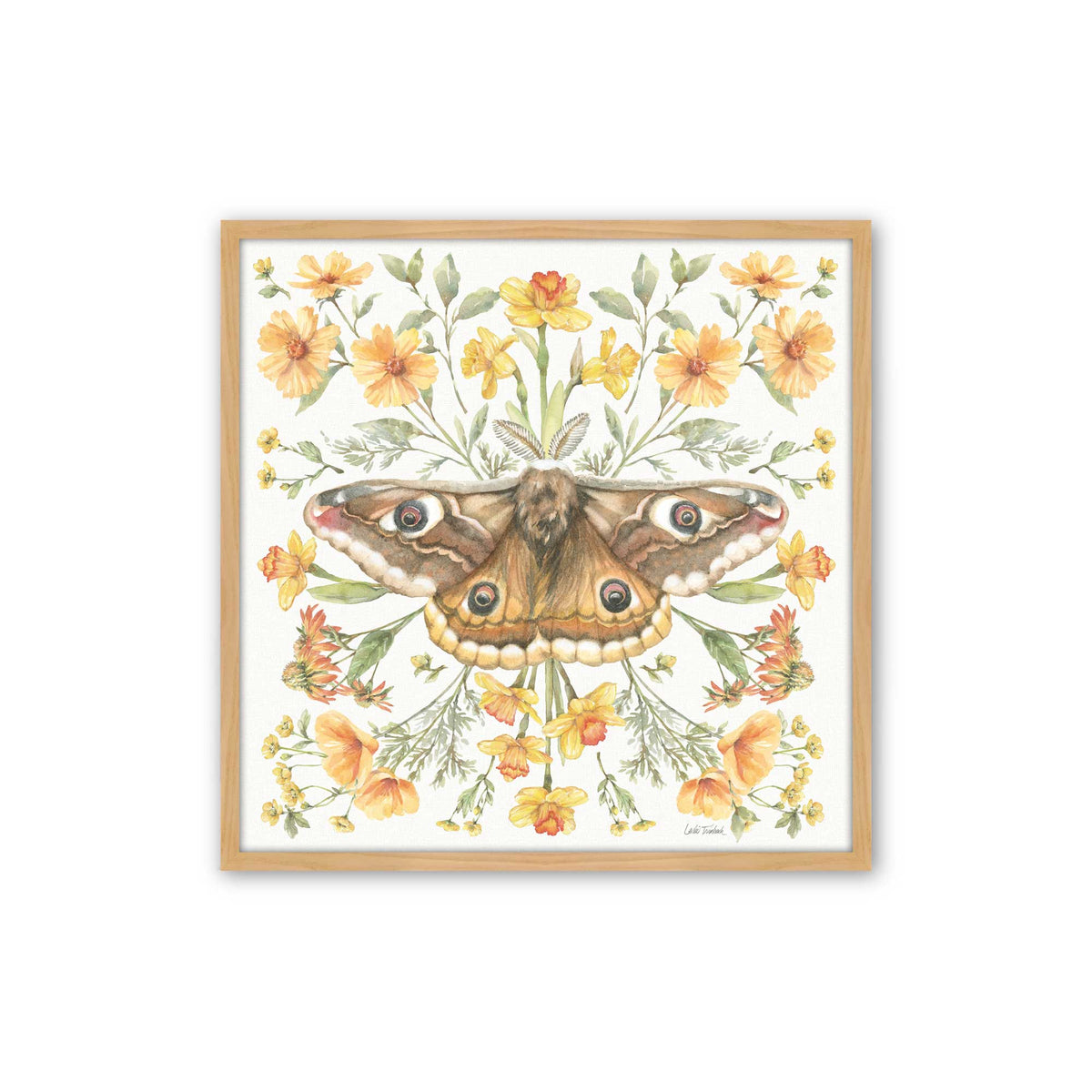 [Color:American Maple], Picture of art in a American Maple frame