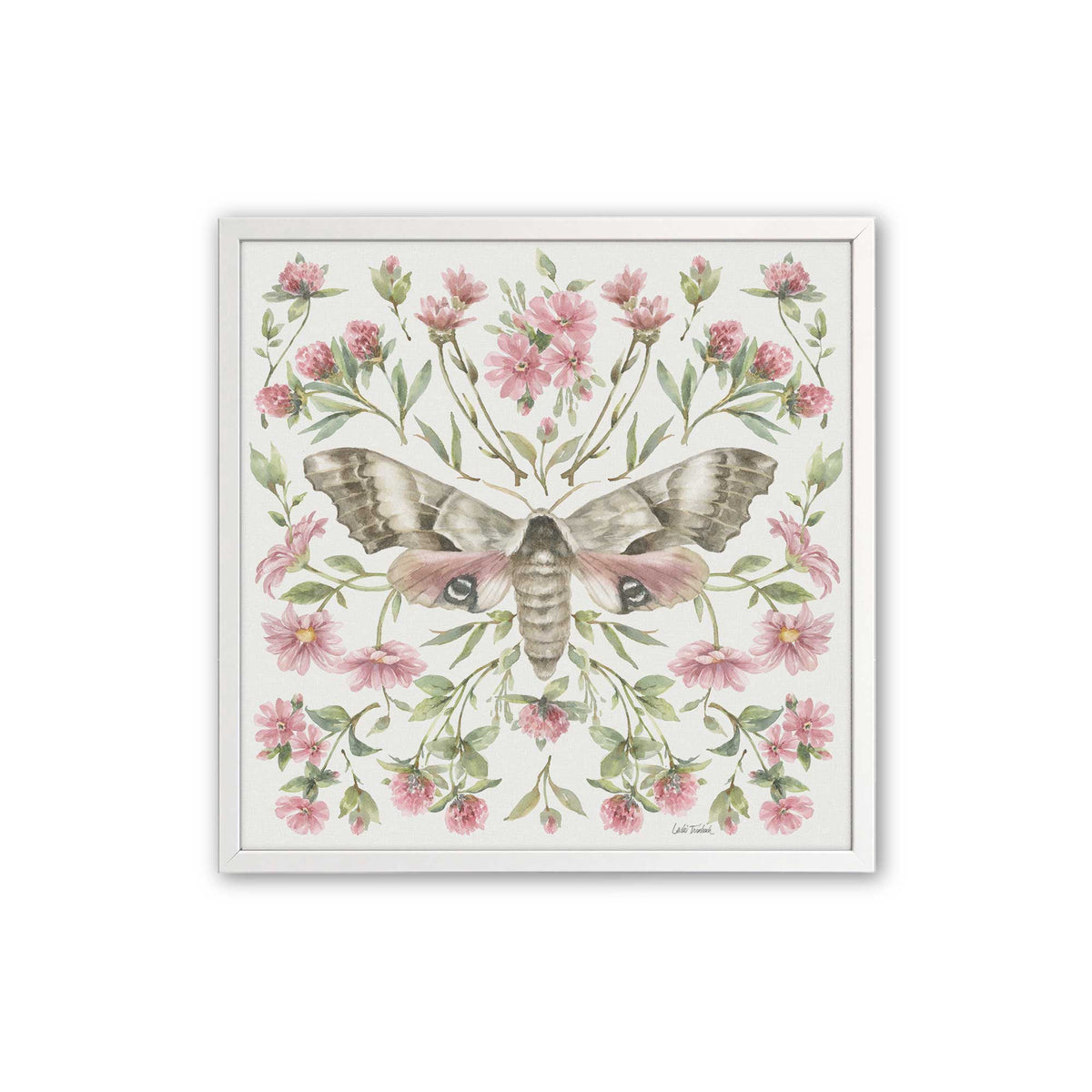 [Color:Opaque White], Picture of art in a Opaque White frame