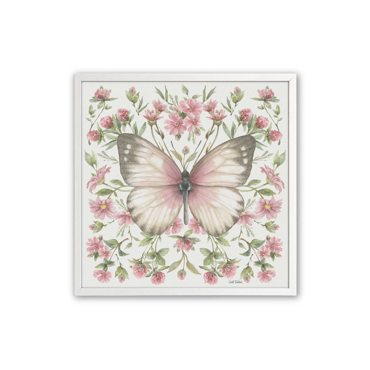 [Color:Opaque White], Picture of art in a Opaque White frame