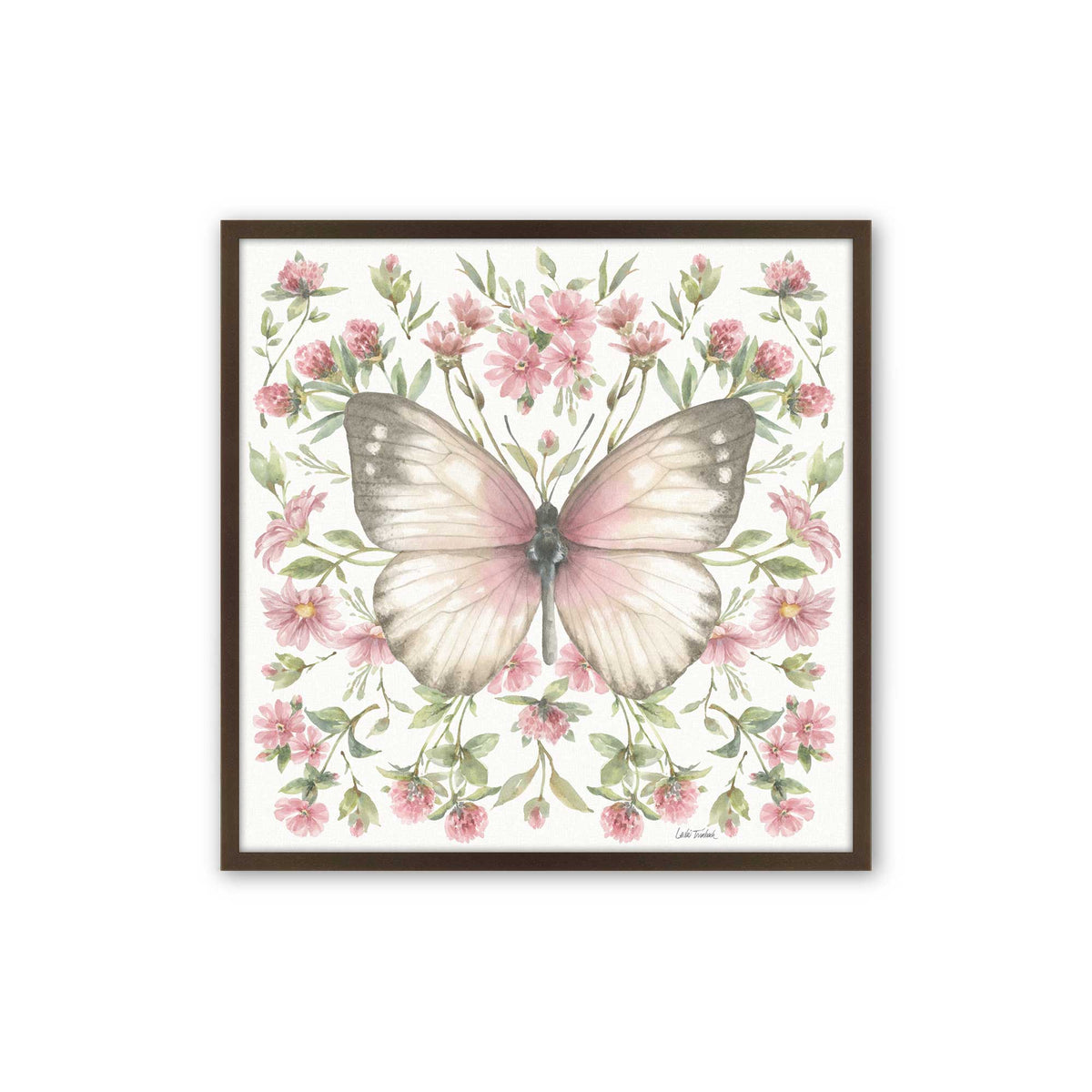 [Color:Espresso], Picture of art in a Espresso frame
