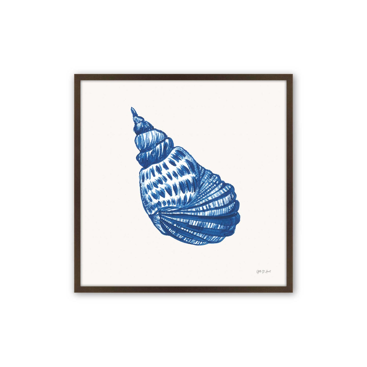 [Color:Belvinder Brown], Picture of art in a Belvinder Brown frame