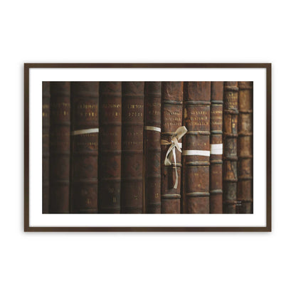 [Color:Brown], Picture of art in a Brown frame