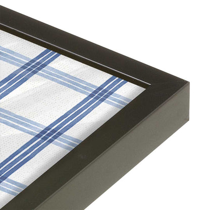 [Color:Satin Black], Picture of art in a Satin Black frame at an angle