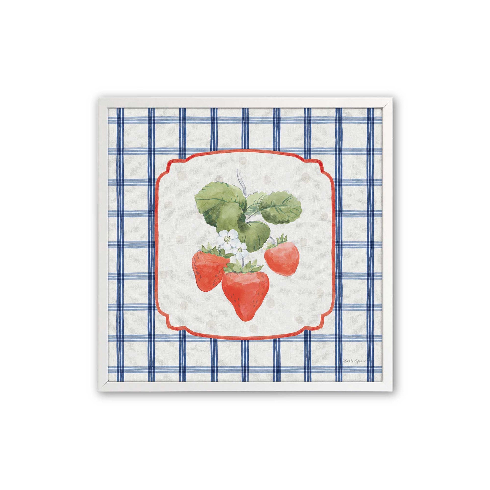 [Color:Opaque White], Picture of art in a Opaque White frame