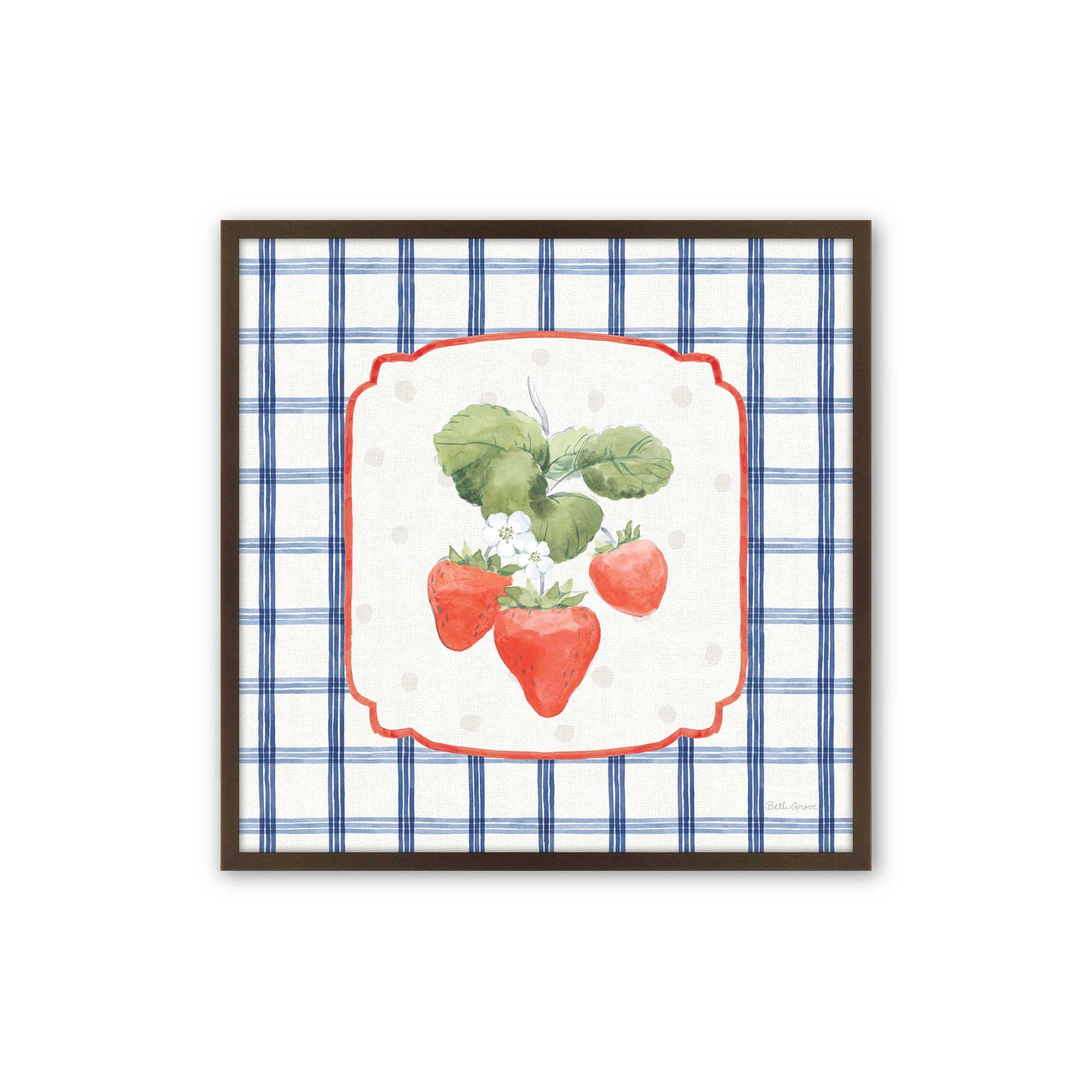 [Color:Espresso], Picture of art in a Espresso frame