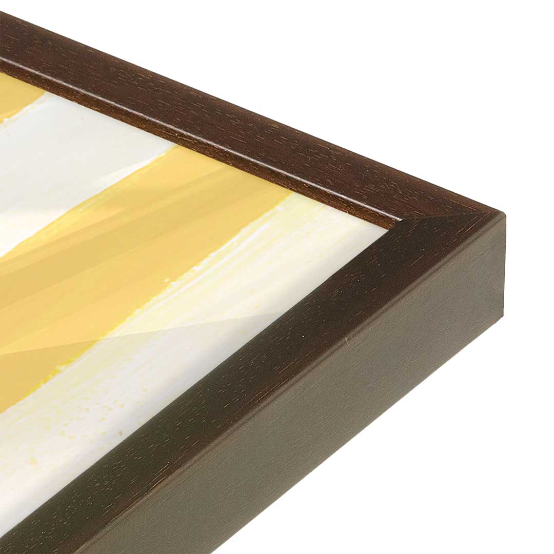 [Color:Belvinder Brown], Picture of art in a Belvinder Brown frame at an angle