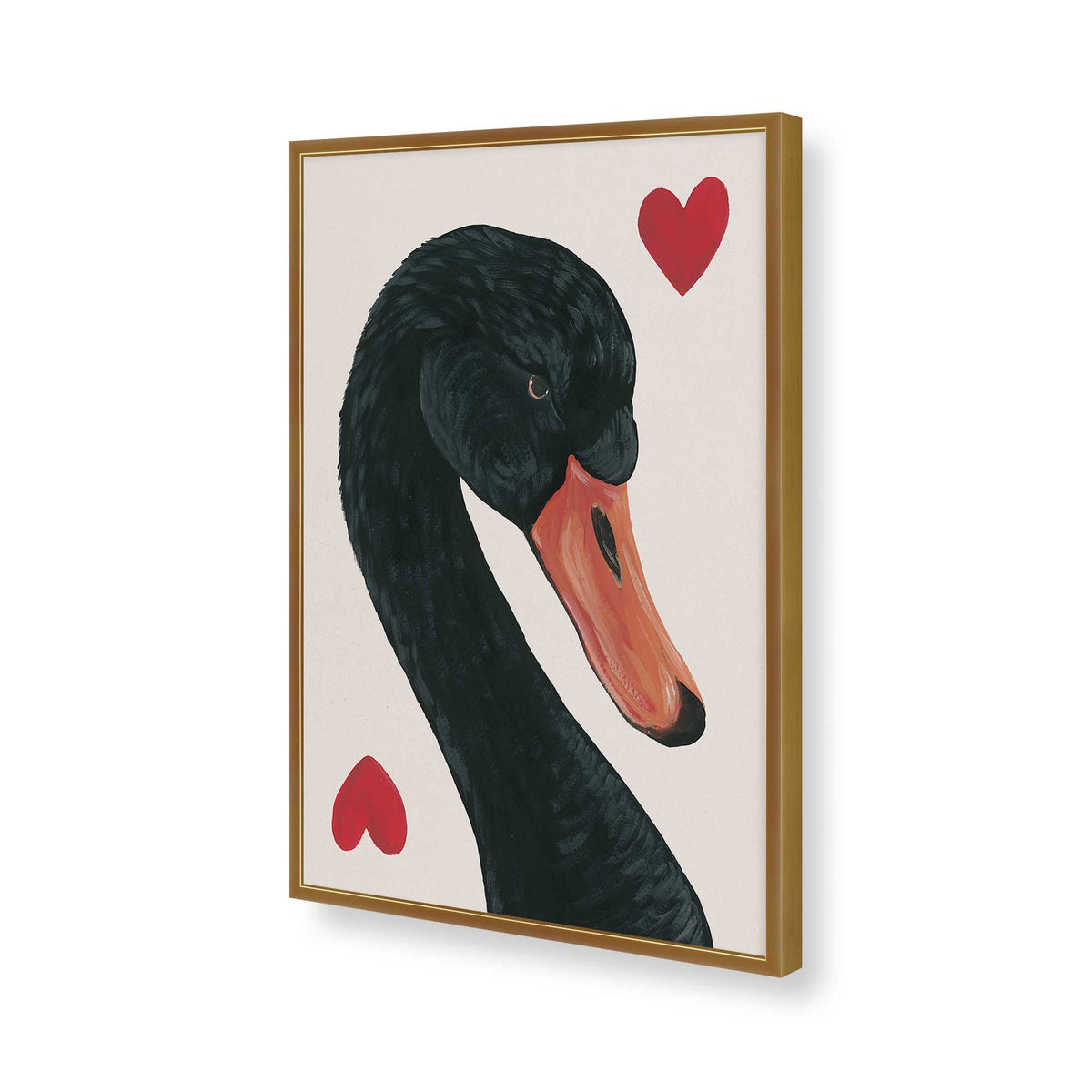 [Color:Polished Gold], Picture of art in a Polished Gold frame of the corner