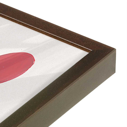 [Color:Belvinder Brown], Picture of art in a Belvinder Brown frame at an angle