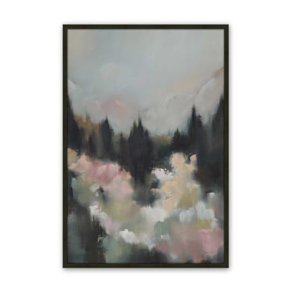 [Color:Satin Black], Picture of art in a Satin Black frame
