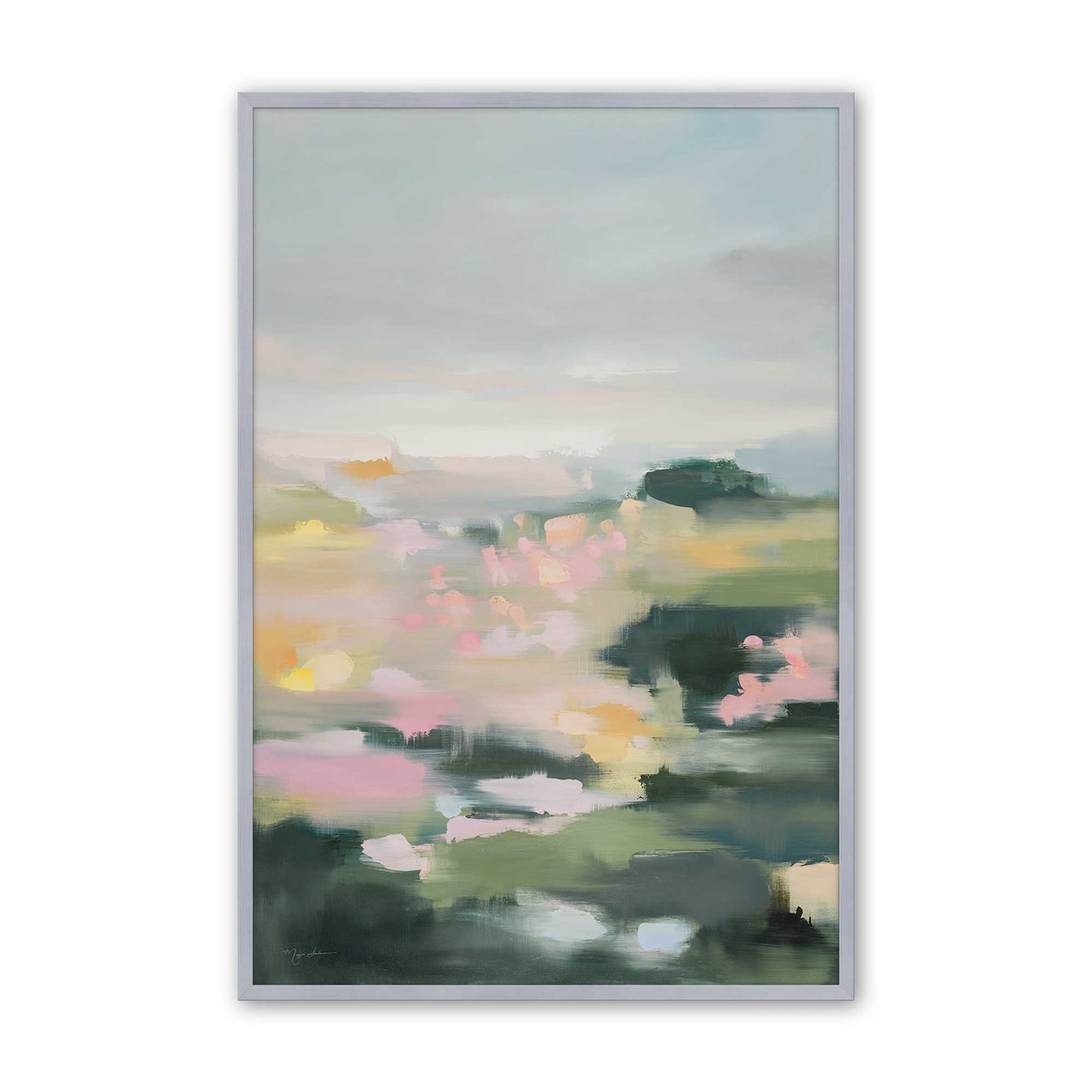 [Color:Polished Chrome], Picture of art in a Polished Chrome frame