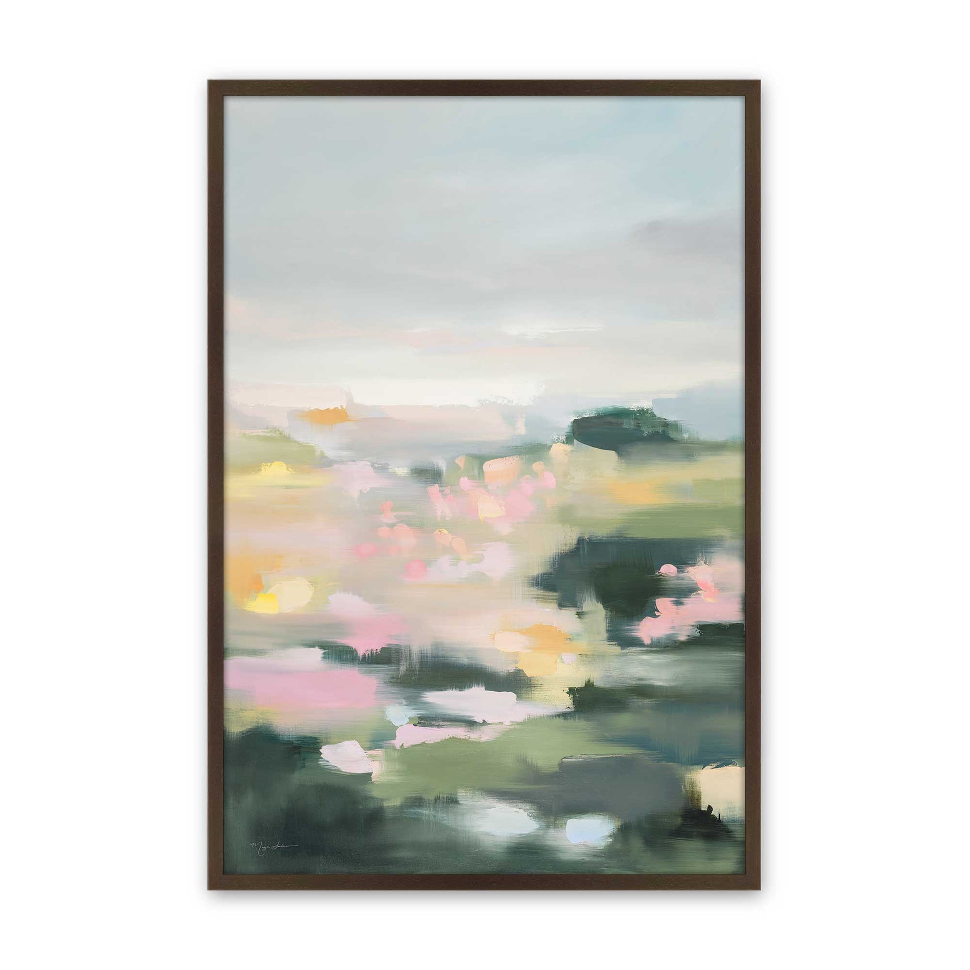 [Color:Belvinder Brown], Picture of art in a Belvinder Brown frame