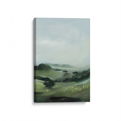 [Color:Stretched Canvas], Picture of art at an angle