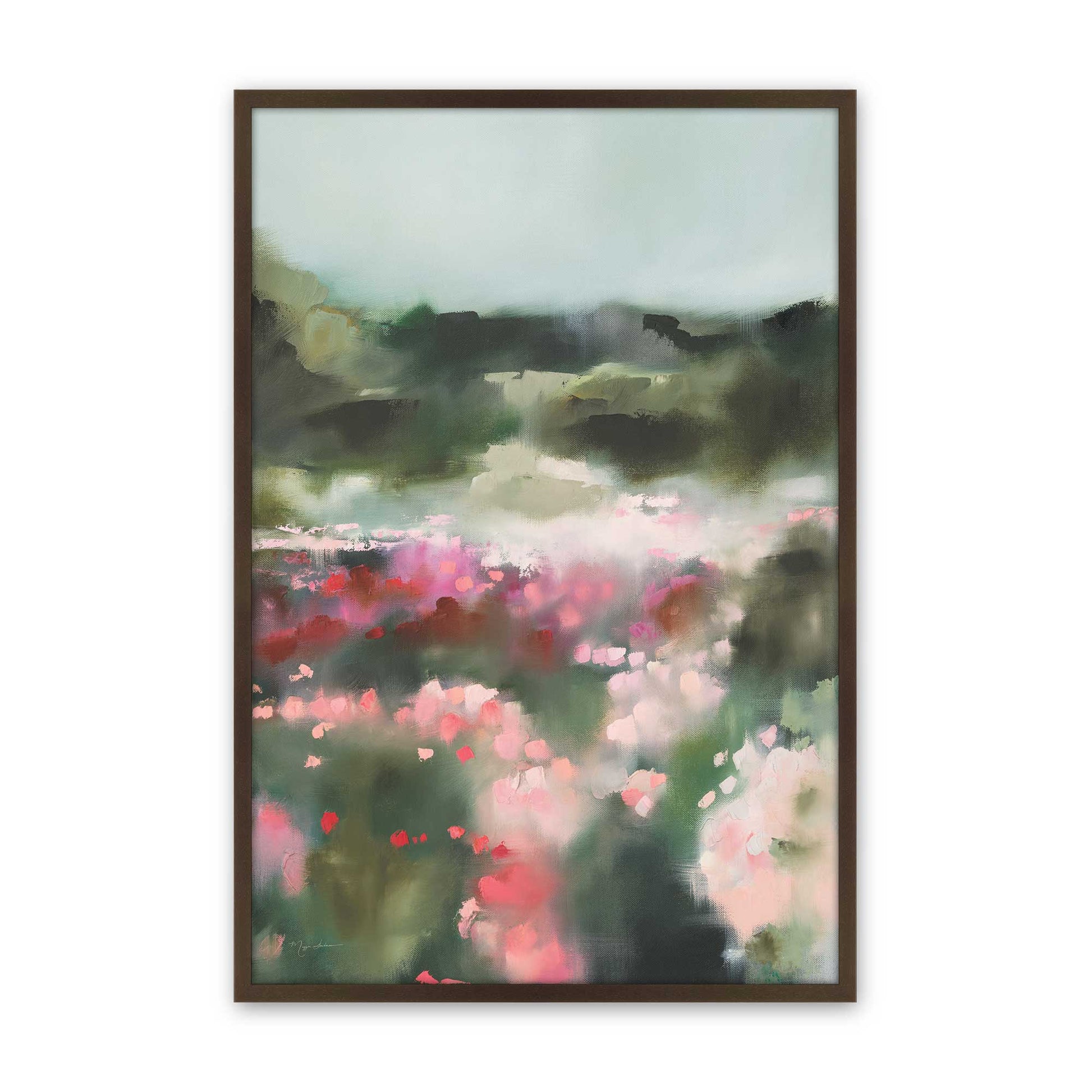 [Color:Belvinder Brown], Picture of art in a Belvinder Brown frame