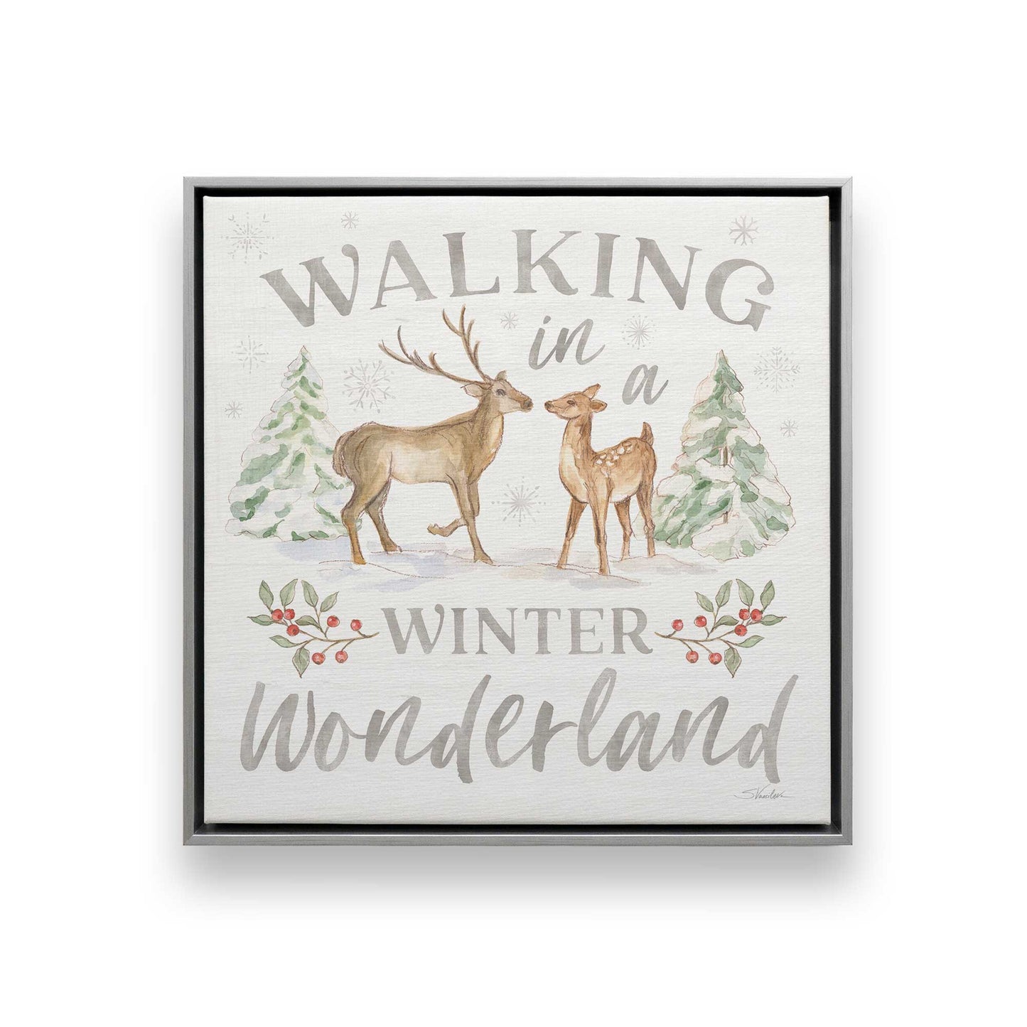 [Color:Polished Chrome], Picture of art in a Polished Chrome frame