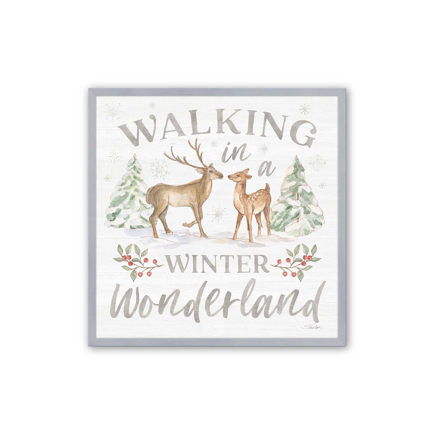 [Color:Polished Chrome], Picture of art in a Polished Chrome frame