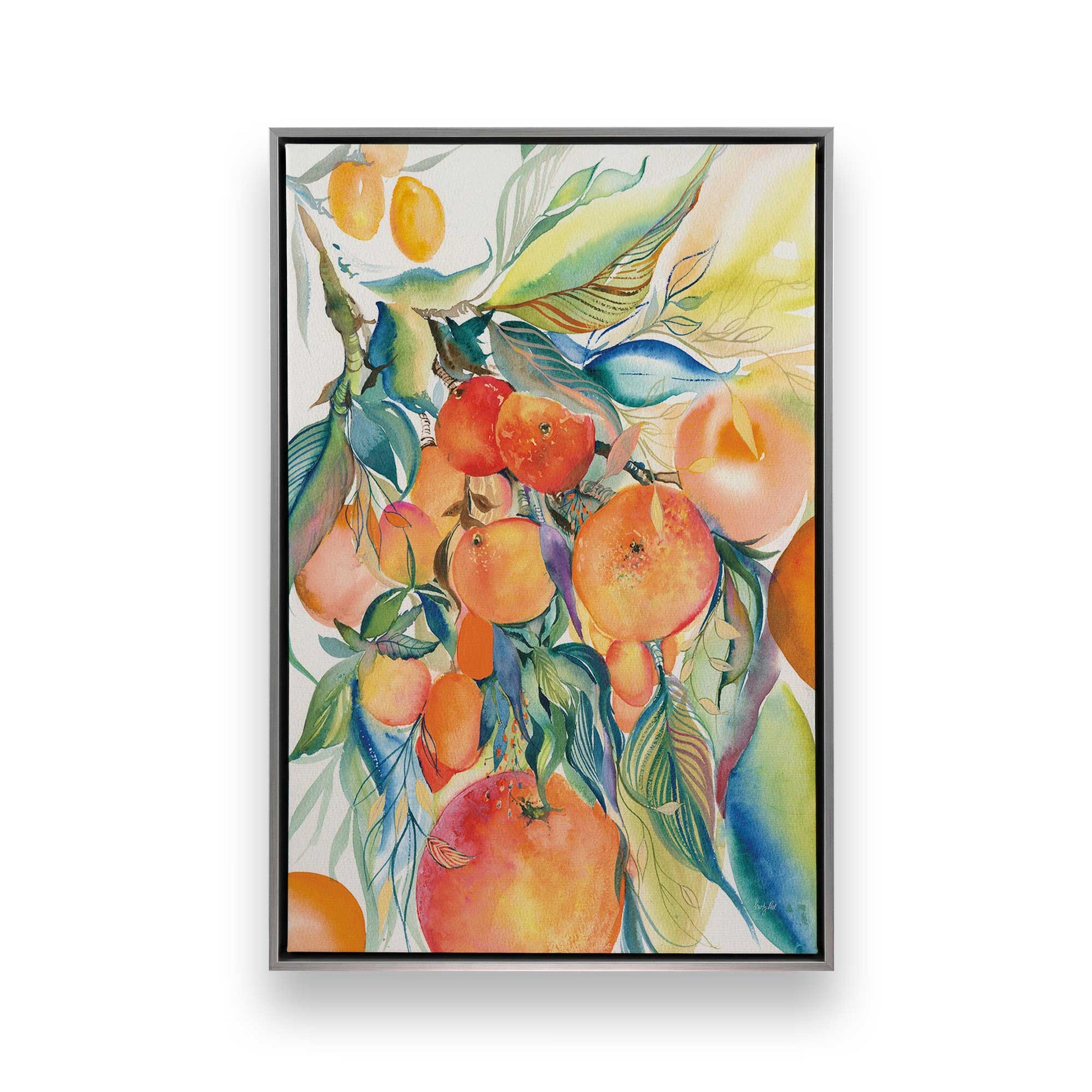 [Color:Polished Chrome], Picture of art in a Polished Chrome frame