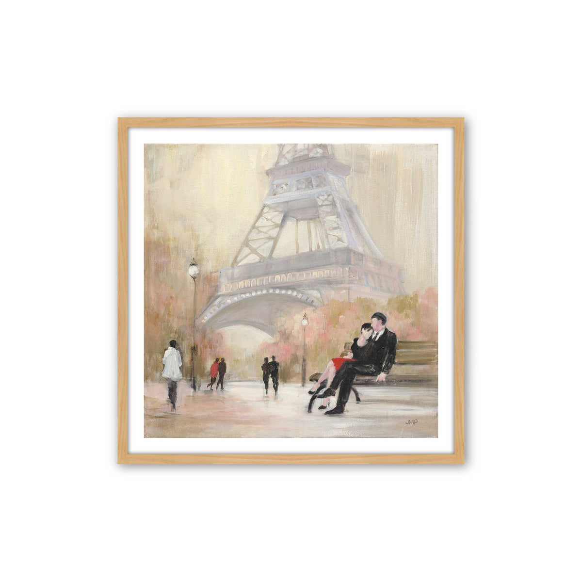 [Color:American Maple], Picture of art in a American Maple frame