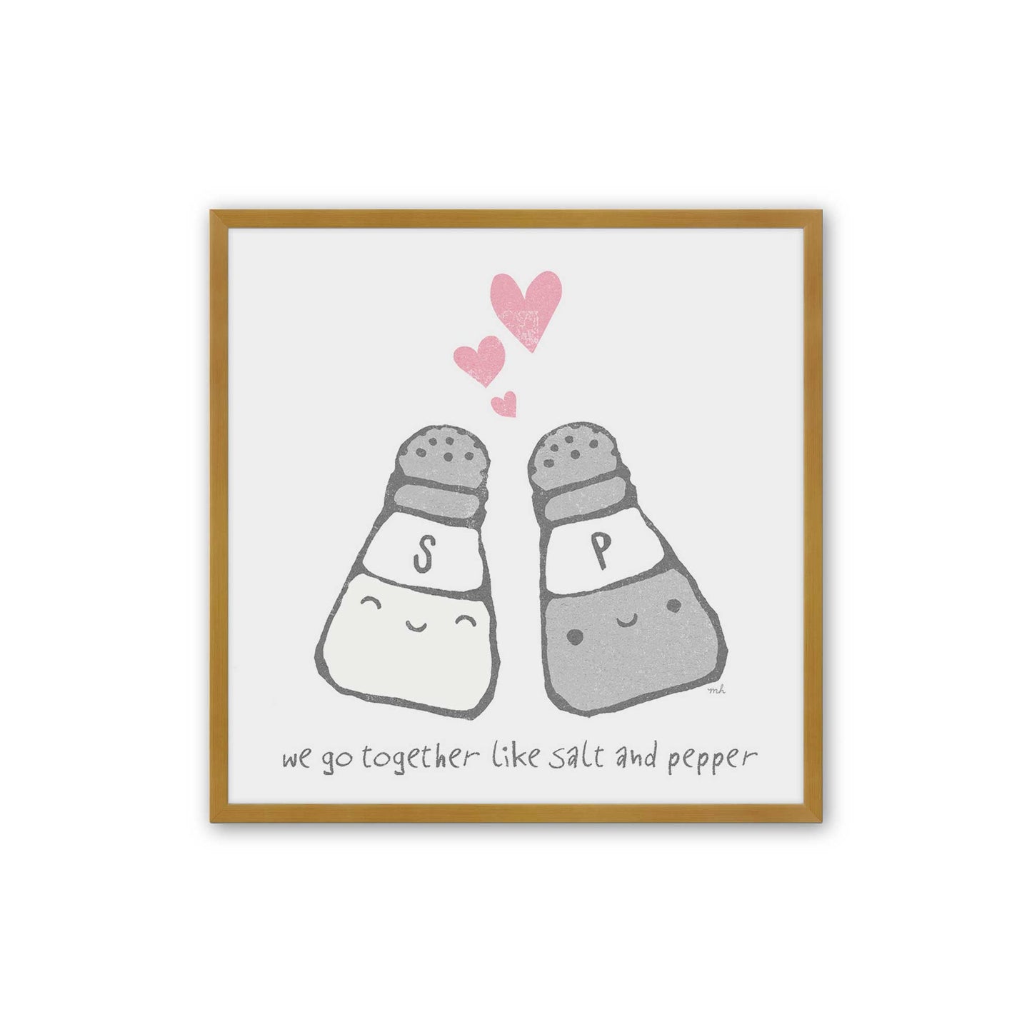 [Color:Polished Gold], Picture of art in a Polished Gold frame