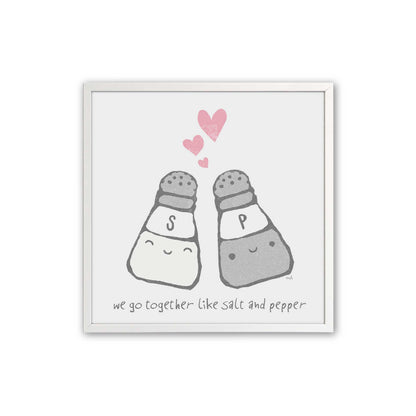 [Color:Opaque White], Picture of art in a Opaque White frame