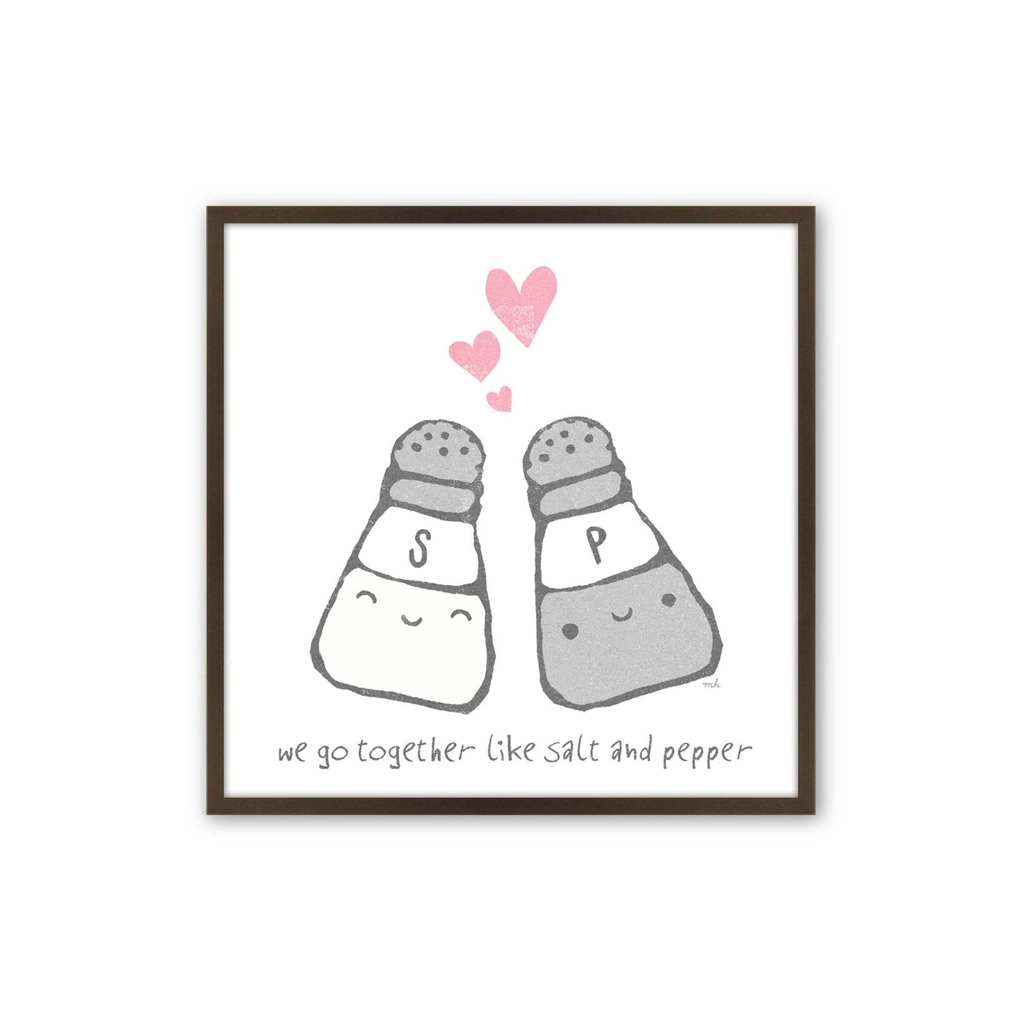 [Color:Espresso], Picture of art in a Espresso frame