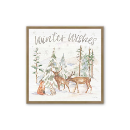 [Color:Brushed Gold], Picture of art in a Brushed Gold frame