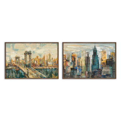 [Color:Walnut], Picture of art in a Walnut frame