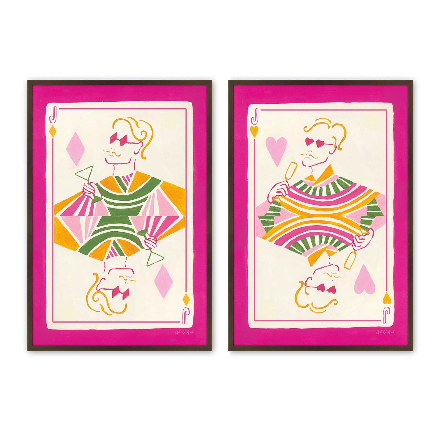 [Color:Belvinder Brown], Picture of art in a Belvinder Brown frame