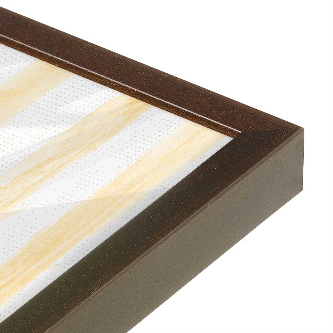 [Color:Belvinder Brown], Picture of art in a Belvinder Brown frame of the corner
