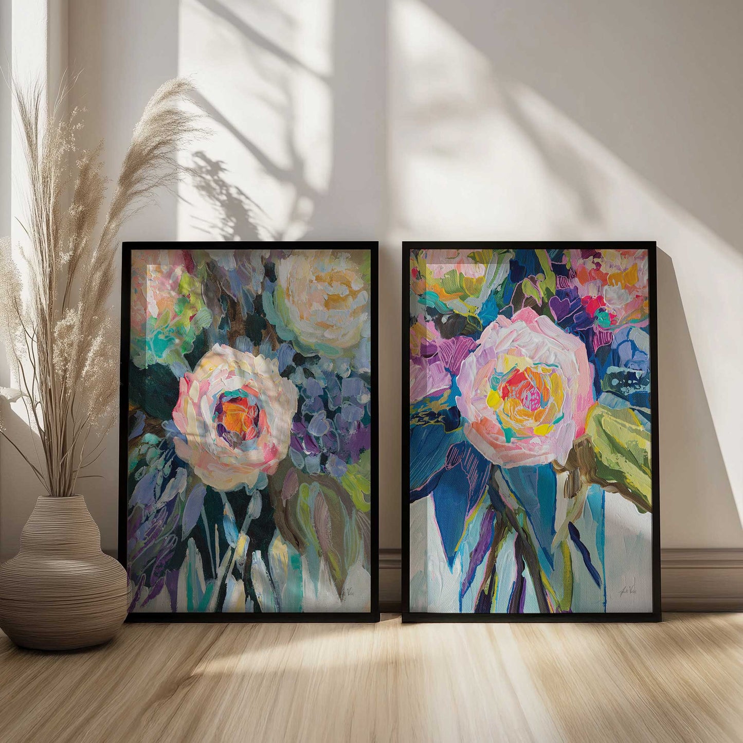 [Color:Walnut], Picture of art in a Walnut frame