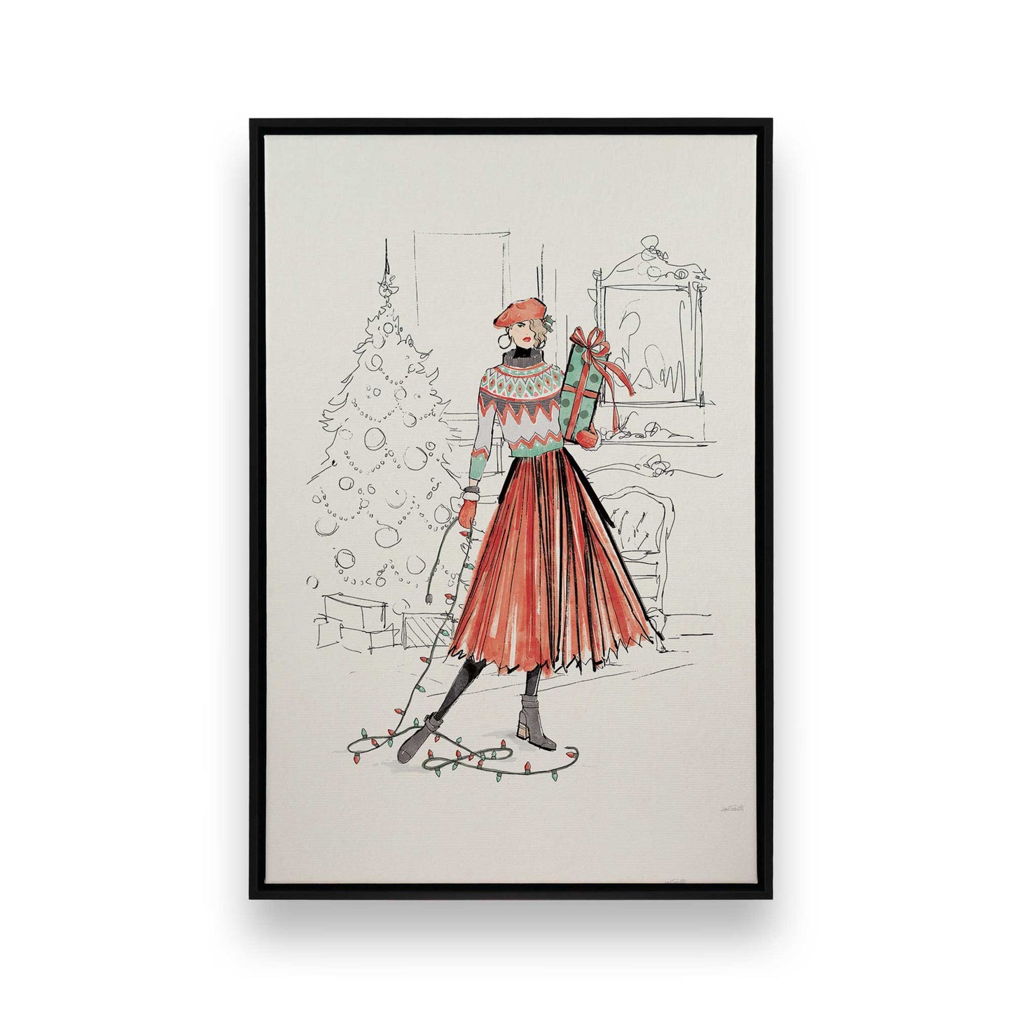 [Color:Satin Black], Front image of the art