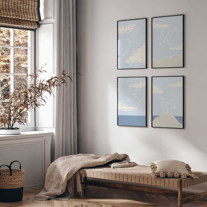 [Color:American Maple], Picture of art in an American Maple frame