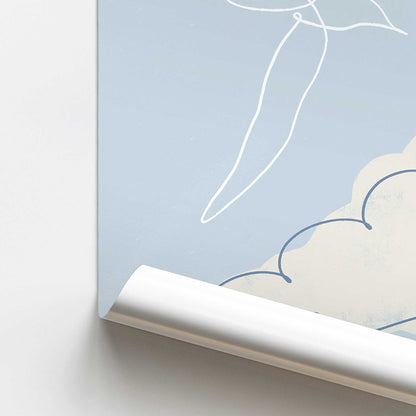 [color:Rolled Print], Picture of close up of art