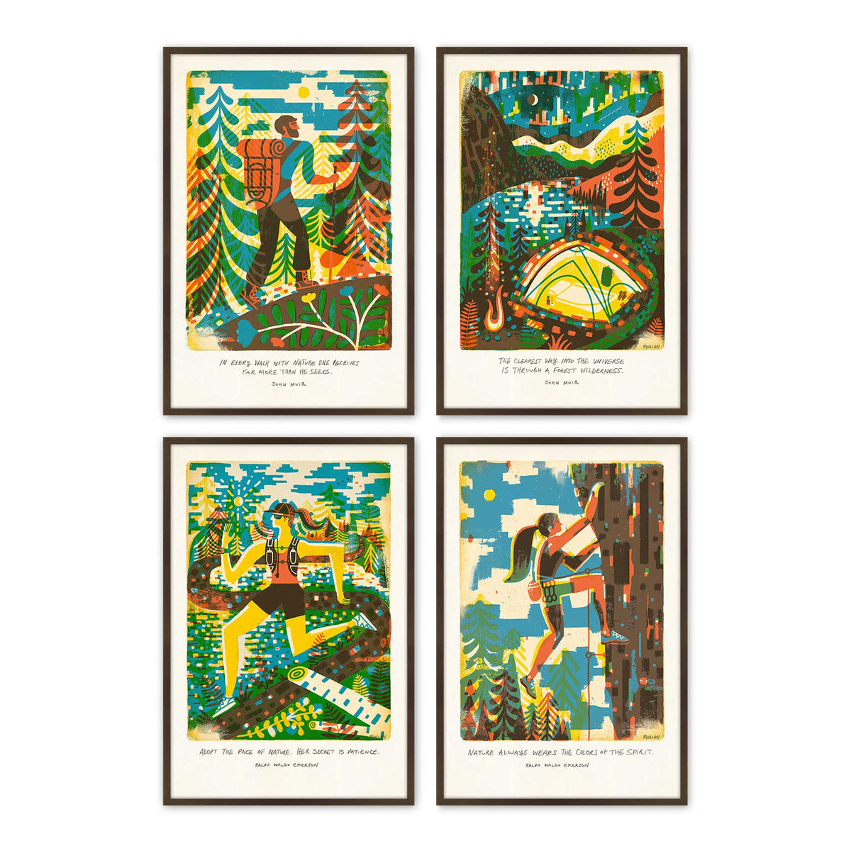 [Color:Belvinder Brown], Picture of art in a Belvinder Brown frame