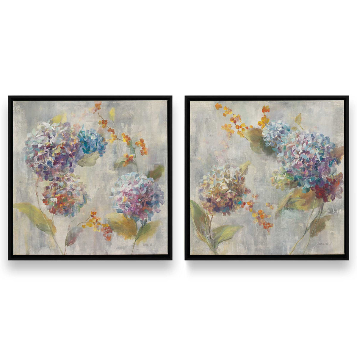 [Color:Satin Black], Picture of art in a Satin Black frame