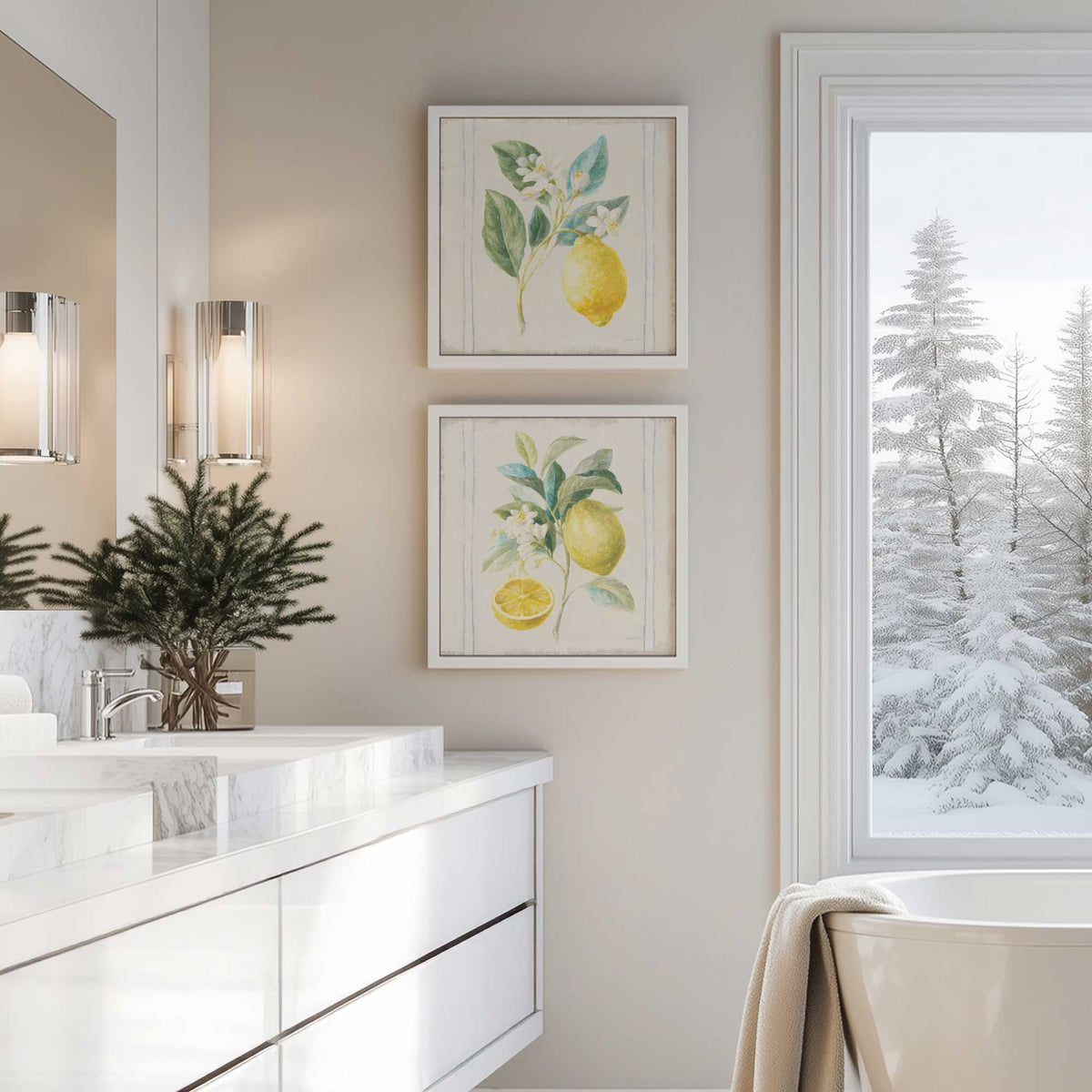 [Color:Satin Black], Picture of art in a Satin Black frame