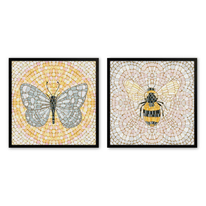 [Color:Satin Black], Picture of art in a Satin Black frame
