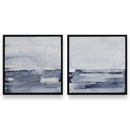 [Color:Satin Black], Picture of art in a Satin Black frame