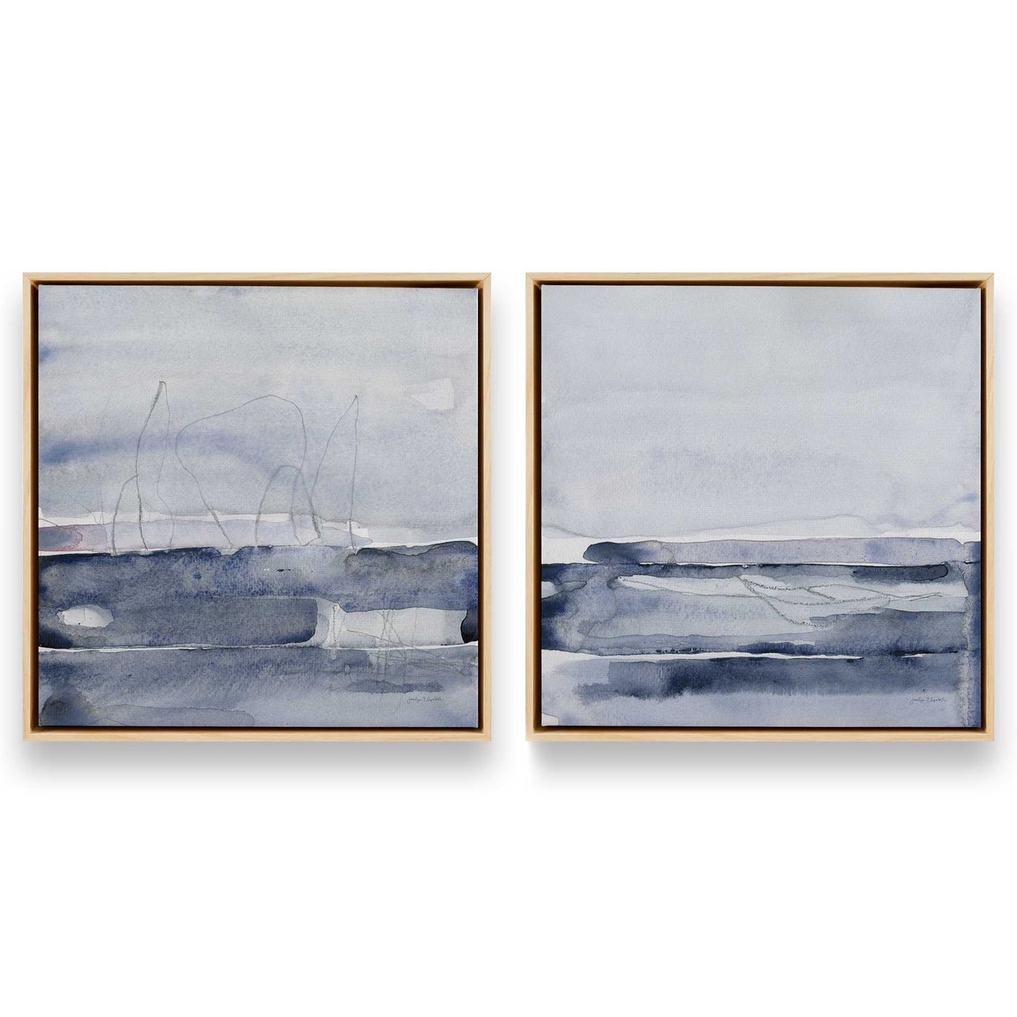 [Color:American Maple], Picture of art in an American Maple frame