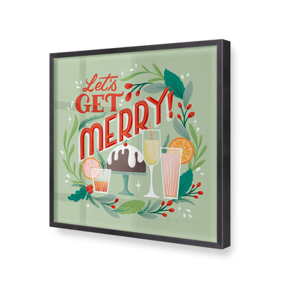 [Color:Weathered Zinc], Picture of art in a Weathered Zinc frame at an angle