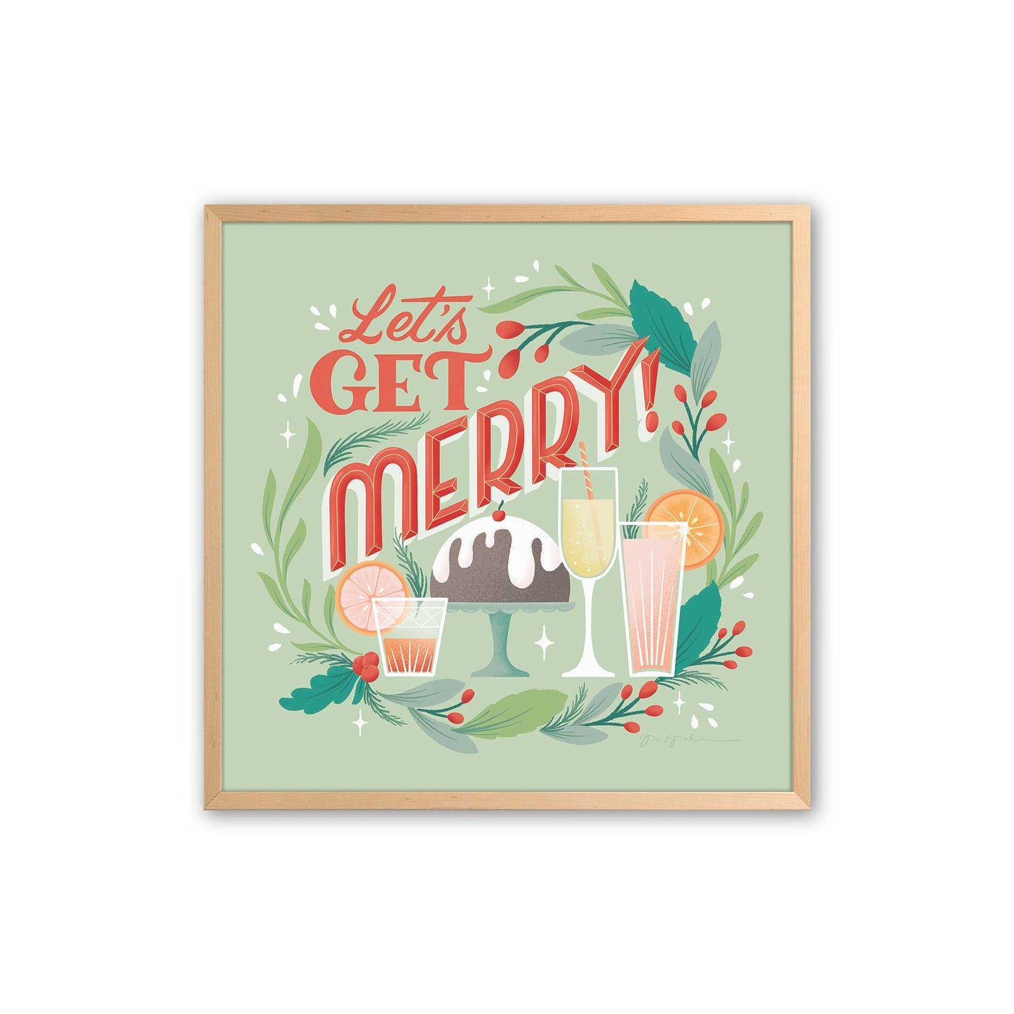 [Color:Raw Maple], Picture of art in a Raw Maple frame